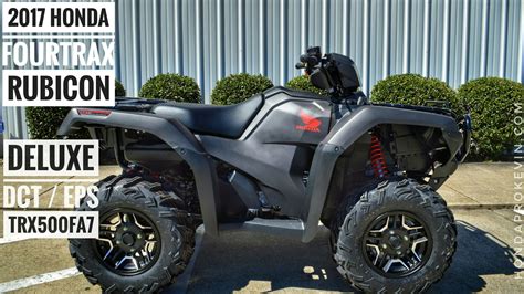 honda foreman rubicon  deluxe dct eps review