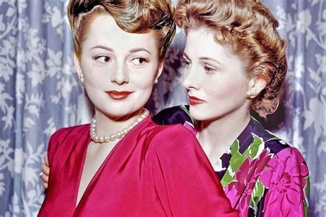 Joan Fontaine And Olivia De Havilland An Enmity That Not