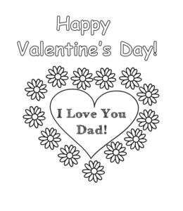 happy valentines day coloring sheets goimages world