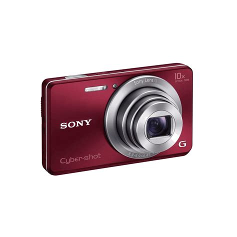 megapixel  series  optical zoom cyber shot compact camera red