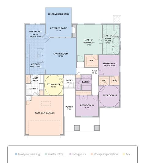 kendall floor plan ideal homes