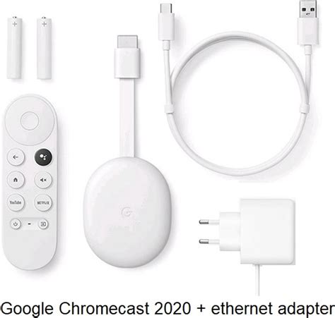 google tv chromecast  met google ethernet adapter smart gear compare