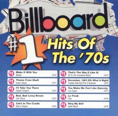 billboard 1 hits of the 70s various artists songs