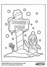 Pole North Coloring Pages Printable Printables Christmas Worksheets Kidloland Kids Getcolorings Color sketch template