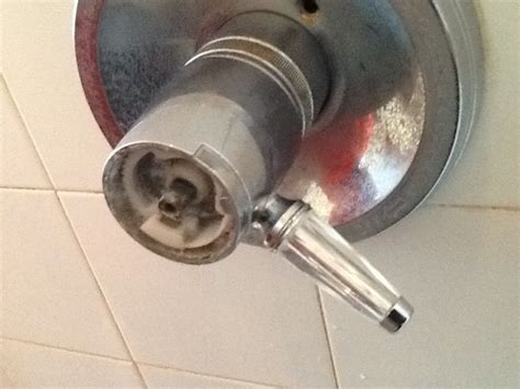 repair delta monitor shower faucet   put tile   shower