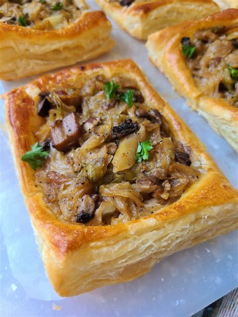 savory puff pastry tarts cooking  pounds