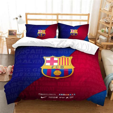 fc barcelona  customized duvet cover bedding set homefavo