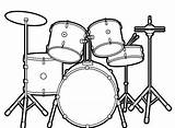 Schlagzeug Musikinstrumente Ausmalbilder Instrumente Basteln Kostenlose Ausmalen Malvorlagentv Spielen sketch template