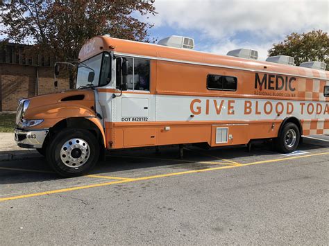 medic  actions   regional blood center staff donors  visitors wlaf