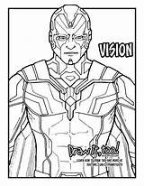 Vision Ultron Thanos Genocide Bent Warlord sketch template