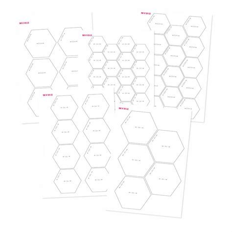 printable honeycomb template printable templates
