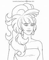 Coloring Pages Jem Holograms Getcolorings Getdrawings Library Comments sketch template