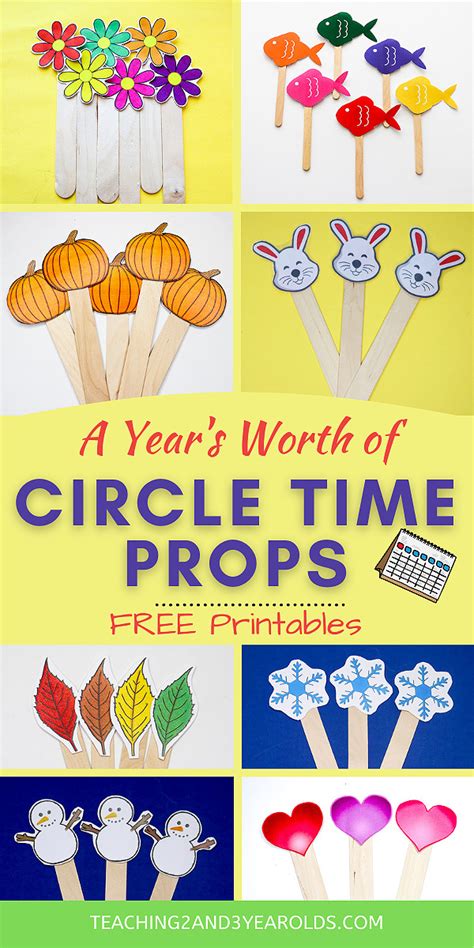 favorite collection  circle time props   classroom