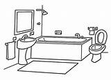 Bathroom Coloring Pages Clean Book Modern Kids Colouring Little Coloringpagesfortoddlers Room Sheets sketch template