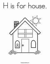 Coloring House Pages Colouring Preschool Garage Worksheet Print Twistynoodle Sheets Built California Usa Outline Favorites Login Add sketch template