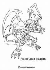 Dragon Coloring Skull Pages Yu Gi Oh Skeleton Color Print Hellokids Library Metal Clipart sketch template