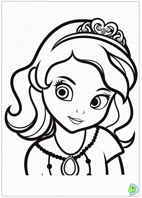 princess sofia coloring page coloring home
