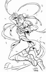 Fighter Street Coloring Pages Chun Li Color Deviantart Getcolorings Print sketch template
