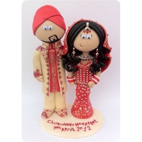 wedding cake topper asian couple