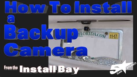 install  backup camera   car youtube