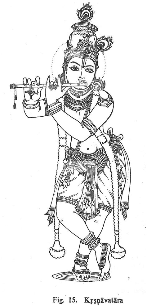 pin  hindu gods coloring book