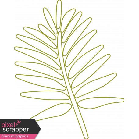 palm branch outline  template graphic  sheila reid