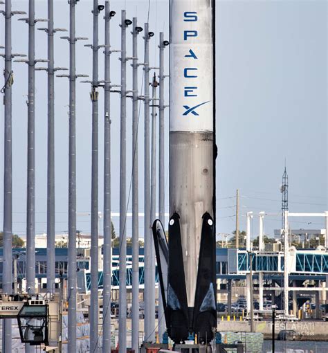 spacex retracts latest rockets landing legs  impressive feat  durability