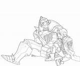 Elric Alphonse Character Coloring Pages Brothers sketch template