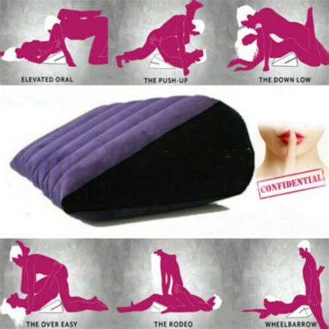 new inflatable sex aid wedge pillow sofa love position cushion couple