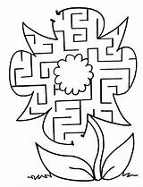Mazes Kids Printable Maze Flower Pages Coloring Game Fun Children Tipster Teacher Preschool Printables Activities Puzzle Puzzles Print Worksheet Games sketch template