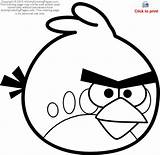 Angry Birds Coloring Bird Pages Drawing Printable Print Red Color Kids Face Craft 49ers Cartoon Cartoons Wars Getdrawings Star Getcolorings sketch template