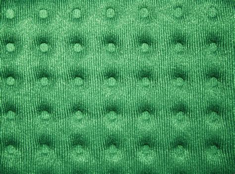 green tufted fabric texture picture  photograph  public