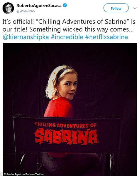Kiernan Shipka Stars In Netflixs Sabrina The Teenage