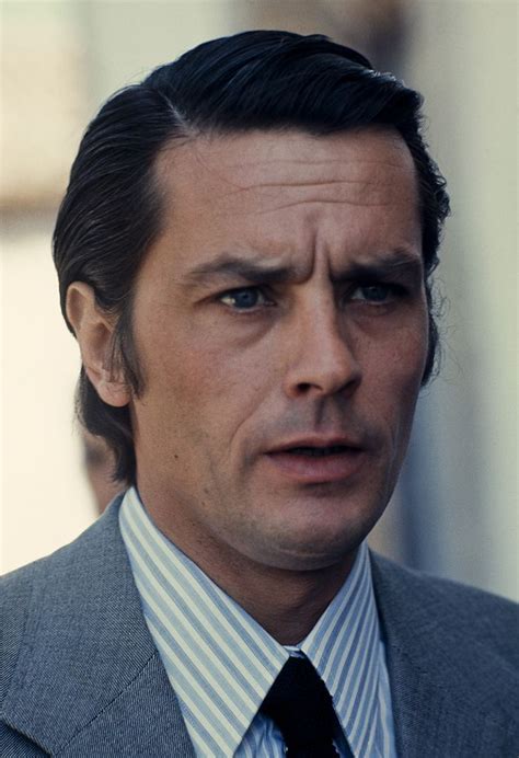 france january 01 french actor alain delon in france in 1991 photo