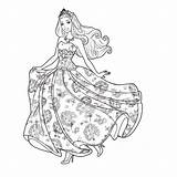 Barbie Coloring Pages Princess Voor Printable Popster Books Choose Board sketch template
