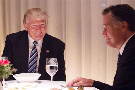 americans eagerly mock mitt romney  donald trumps dinner