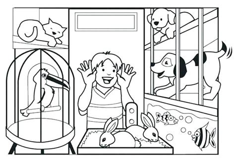 pets coloring pages  coloring pages  kids