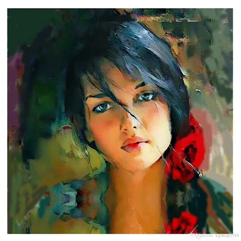 acrylic painting  women  paintingvalleycom explore collection