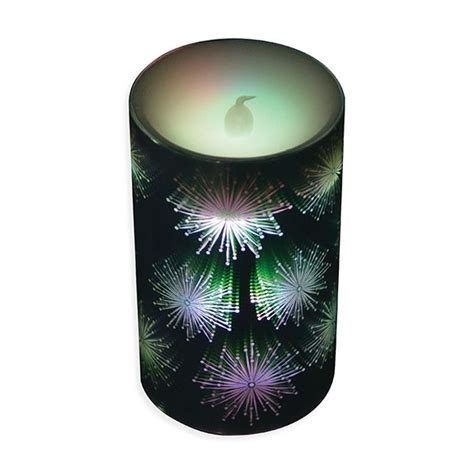 firework led flameless candle flameless candles colorful home