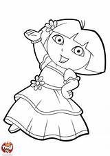 Dora Danse Exploratrice Princesse Tfou Papillon sketch template