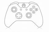 Xbox Controller Template Playstation Coloring Game Printable Cake Vector Pages Outline Drawing Gaming Sketch Works So Drawings Box Do Custom sketch template