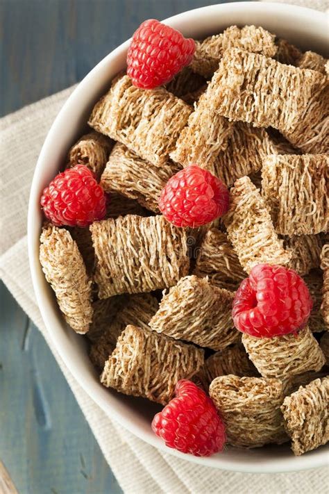 healthy  wheat shredded cereal stock image image  breakfast