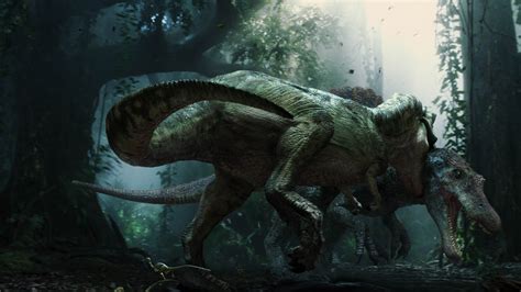 Jurassic Park 3 T Rex Vs Spinosaurus Escena Completa Español Latino