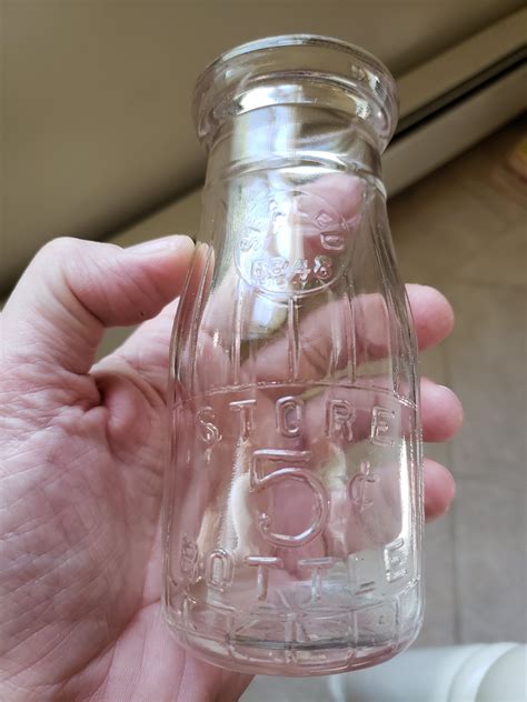 pint milk bottles continued antique bottles glass jars  community