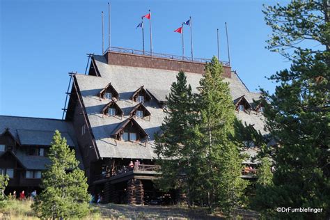 Old Faithful Inn Yellowstone National Park Where Gumbo