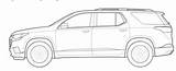 Traverse Chevy Tahoe Gmauthority Sponsored sketch template
