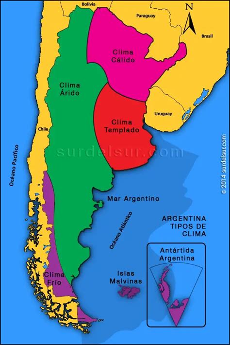 argentina maps descriptive  thematic el sur del sur