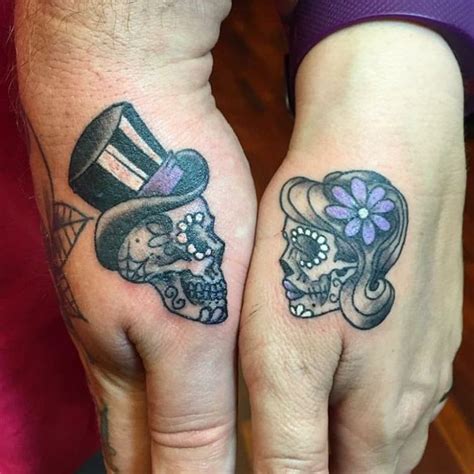 Couple Tattoo Resultado De Imagen Para Sugar Skull