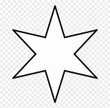 Star Shape Outline Template Point Colouring Clipart Coloring Printable Cliparts Library sketch template