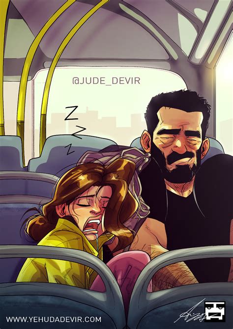 artist illustrates everyday life with his wife in 34 comics bored panda